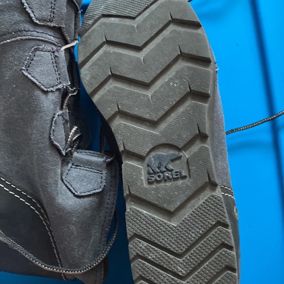 rare sorel wedge Carly boots shoes winter womens - Picture 2 of 4